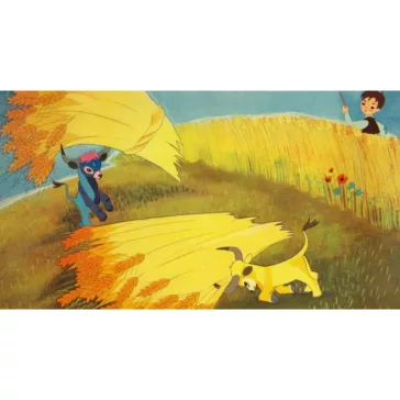 Diafilm: Two Wee Oxen (Két bors ökröcske angolul)