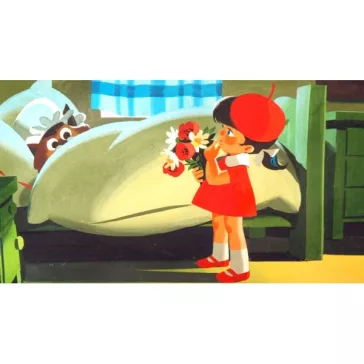   Diafilm: Little Red Riding Hood (Piroska és a farkas angolul)