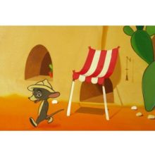 Diafilm Die Maus und der Löwe (Az egér és az oroszlán németül)