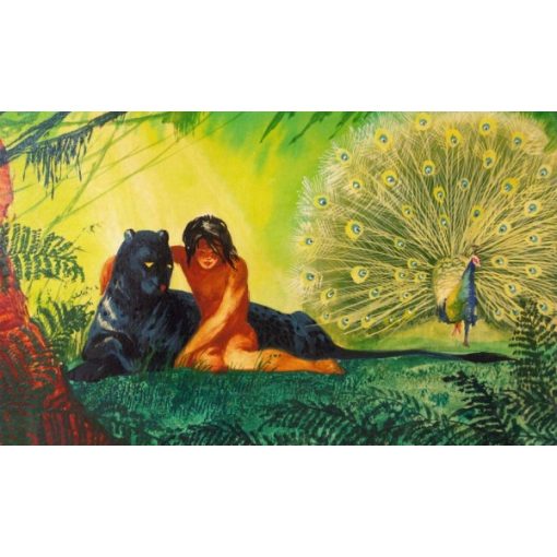 Diafilm Das Dschungelbuch (Maugli, a farkasok fia németül)