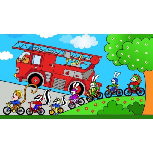 Diafilm Biciklitúra a Pipitér-szigetre