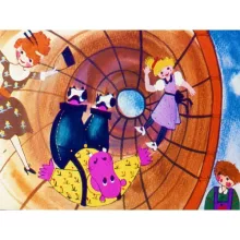 Diafilm Víziló a Vidámparkban