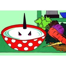 Diafilm Cikicakk, a fekete cica