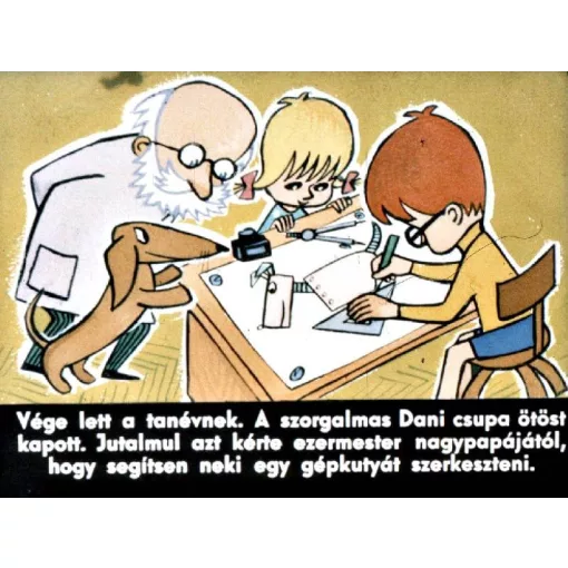 Diafilm Dia Dani és Dini kutya