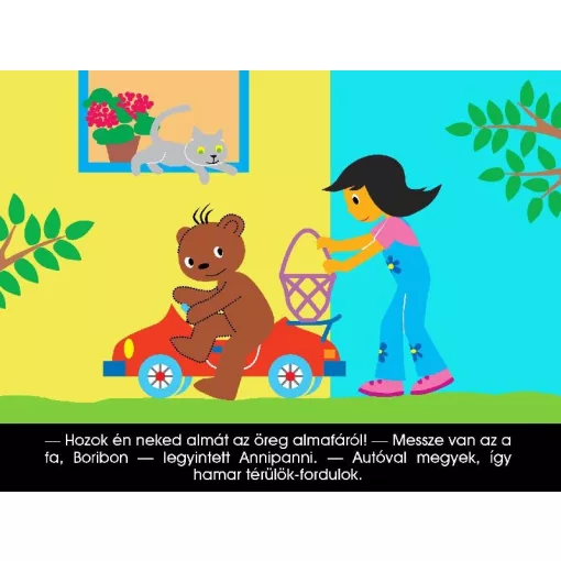 Diafilm Boribon autózik