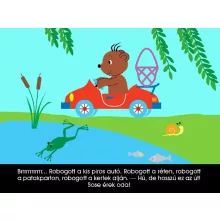 Diafilm Boribon autózik