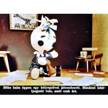 Diafilm Böbe baba a papírkosárban