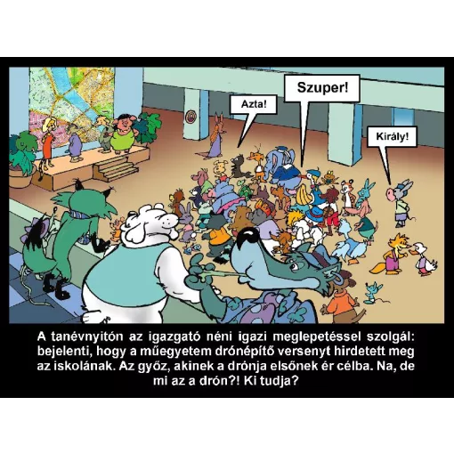 Diafilm Bucó, Szetti, Tacsi - Drónok harca