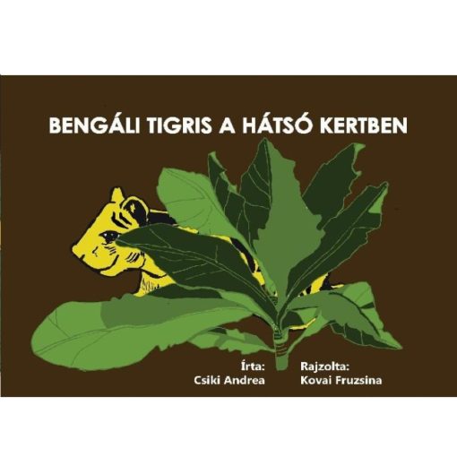 Diafilm Bengáli tigris a hátsó kertben