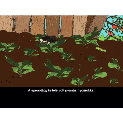 Diafilm Bengáli tigris a hátsó kertben