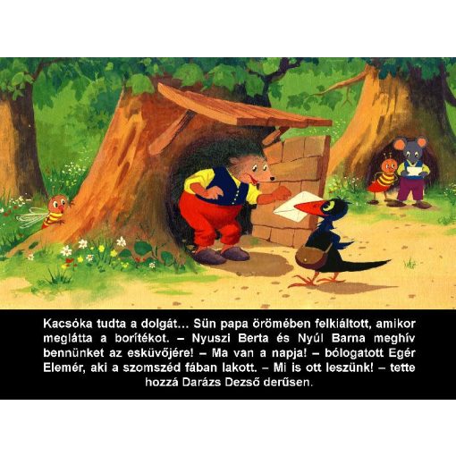 Diafilm: Erdei lakodalom