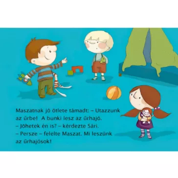 Diafilm: Maszat űrhajózik