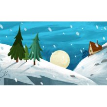 Diafilm HÁROM FENYŐFA (Népmesekincstár sorozat)