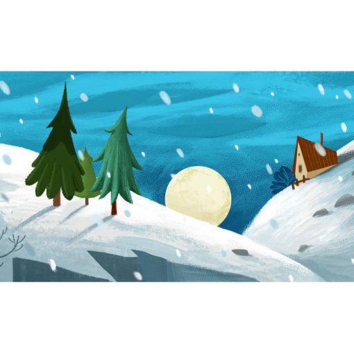 Diafilm HÁROM FENYŐFA (Népmesekincstár sorozat)