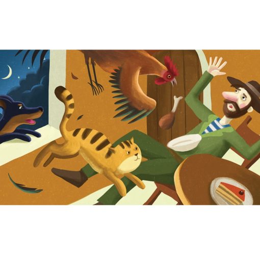 Diafilm A BRÉMAI MUZSIKUSOK (Horváth Ildi rajzaival)