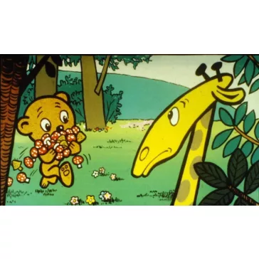 Diafilm: Zsiráf Zsiga és Mackó Miki
