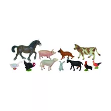 Háziállatok: 11 db-os (MINILAND) ML27420