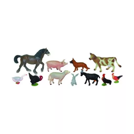 Háziállatok: 11 db-os (MINILAND) ML27420