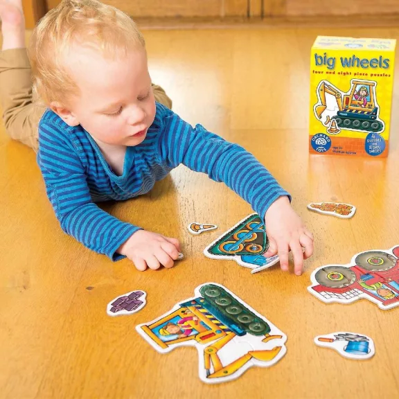 Munkagépek puzzle (Big Wheels) ORCHARD TOYS OR201