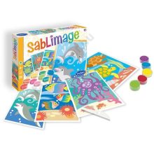 Homokszórós képek: óceán — képkeretté alakítható dobozban Sentosphere SA880