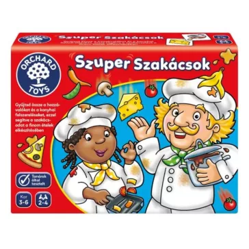   Bolondos szakácsok (Crazy Chefs) Szuper szakácsok (ORCHARD TOYS) OR017