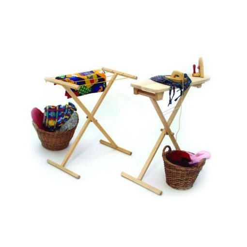 Vasalódeszka keményfából, olajozott, gyermek méret