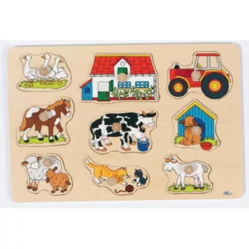 Fogós fa puzzle: a ház körül (GOKI) GK57908
