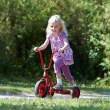 Háromkerekű roller, mini, piros, VT55011 WINTHER