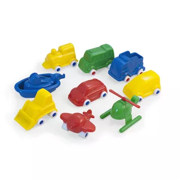 ML27471 Járművek 36 db    műanyag dobozban MINILAND
