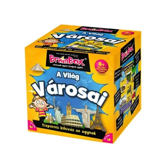 Brainbox: A világ városai 8+ Brainbox: A világ városai 8+