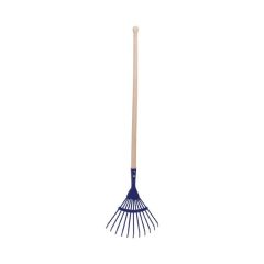 Lombseprű 95 cm-es nyéllel - KÉK, fém