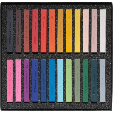 LYRA POLYCRAYONS: 24-es szoft pasztel kréta készlet