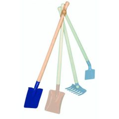 Ásó 60 cm-es nyéllel - KÉK, fém