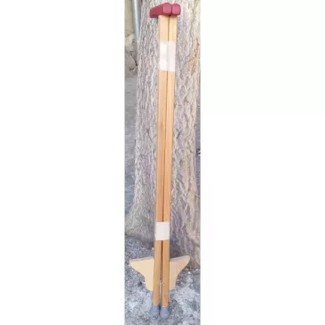 Gólyaláb bükkfából: 120 cm, állítható