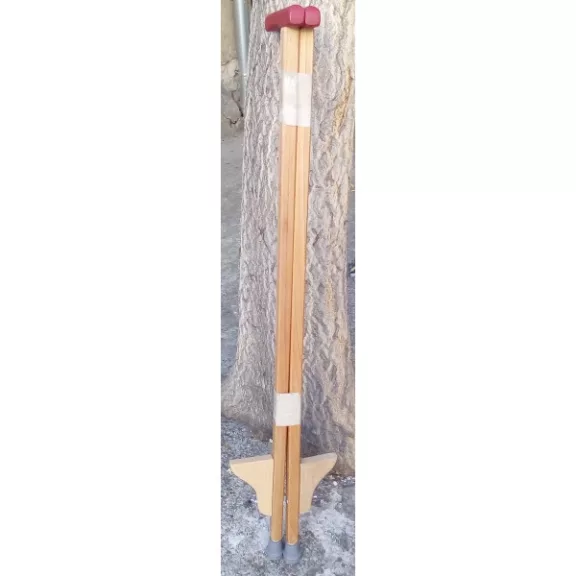Gólyaláb bükkfából: 120 cm, állítható