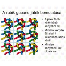 Rubik Gubanc 9 kis lapos logikai játék