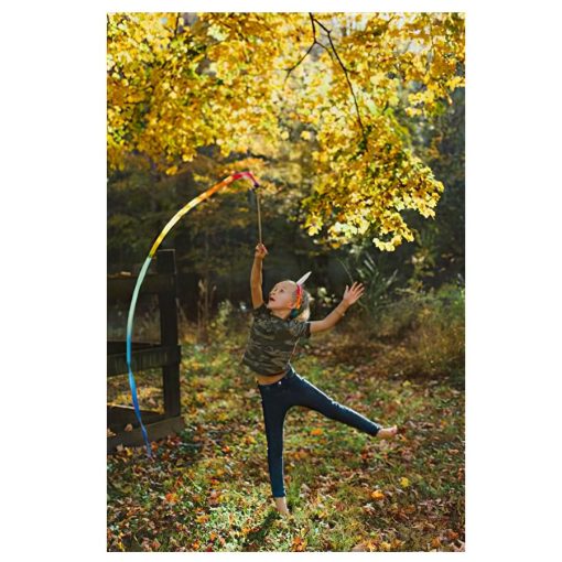 Sarah's Silks Streamers Maxi - "szivárvány" szalag golyós, rudakkal