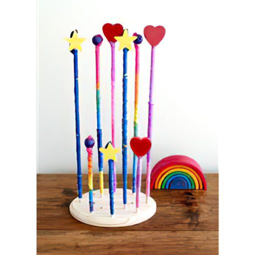 Sarah's Silks Streamers Maxi - "szivárvány" szalag golyós, rudakkal