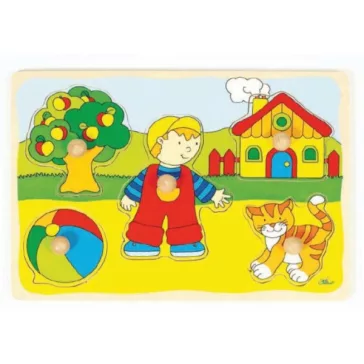 Kisfiús fa puzzle (GOKI) GK57858