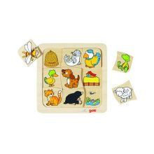 Ki hol lakik? Fa puzzle (GOKI) GK56881