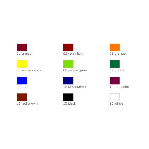 Méhviaszceruza: 12 színű,  papírdobozban (Stockmar) wawa