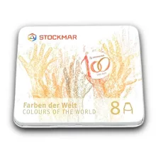 Stockmar 100. A Világ Színei válogatás 8 színű méhviaszceruza  wawa