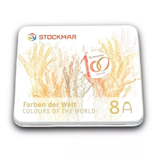 Stockmar 100. A Világ Színei válogatás 8 színű méhviaszceruza  wawa