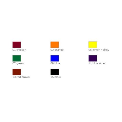 Stockmar méhviaszkréta (tégla): 8 színű,  fémdobozban wawa