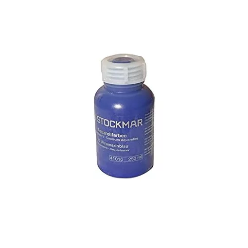 Aquarell 250 ml, 10 ultramarinkék festék (Stockmar) wawa