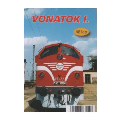 Kártya - Vonatok  I., 48 lapos