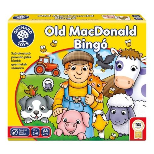 Old MacDonald bingó / Old MCDonald bingó (Old MacDonald Lotto), ORCHARD TOYS OR071