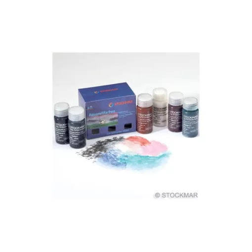 Aquarell  20 ml, 08 kékeszöld     festék Stockmar / wawa