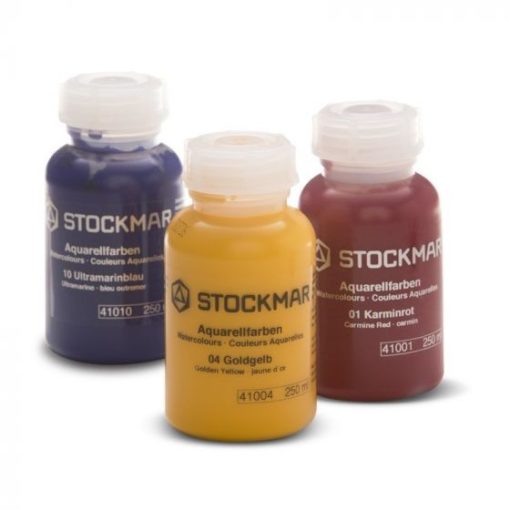 Aquarell 250 ml, 05 citromsárga   festék      Stockmar