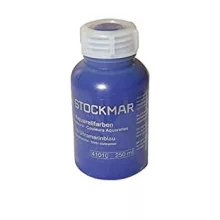 Aquarell 250 ml, 10 ultramarinkék festék Stockmar / wawa